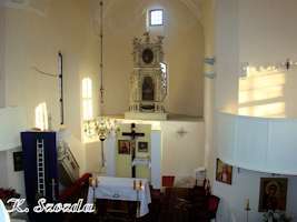 Widok wntrza kocioa